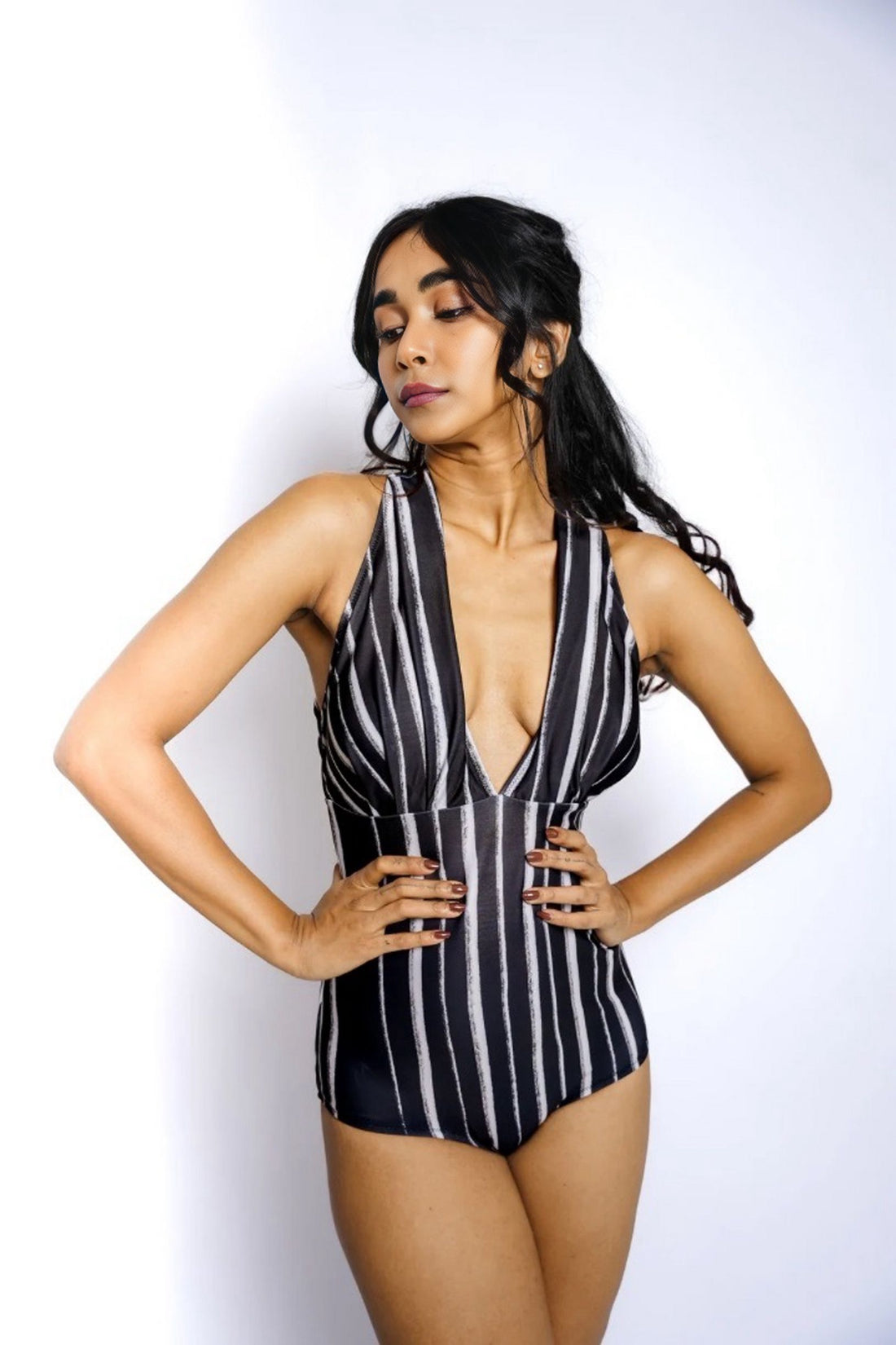 Zebra Zone Swimsuit – Stylish and Comfortable