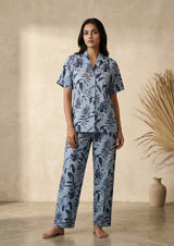 Midnight - Cambric cotton pajama set
