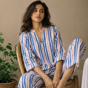 Boardwalk - Rayon Cotton Night Suit