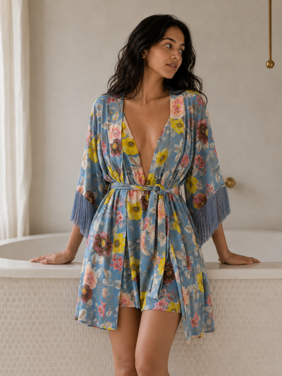 Rosavie - Satin bridal set