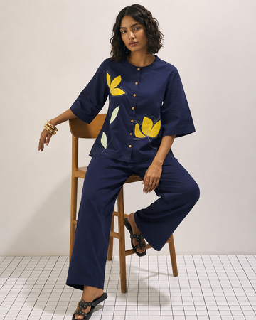 Sunelle -Cotton Poplin Co-ord Set