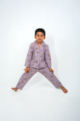 Jungle - Cotton Poplin kids nightsuit