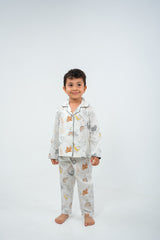 Sky - Cotton Poplin kids nightsuit