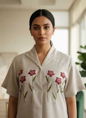 Cotton Nighty & Kaftan