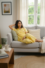 Popcorn - Cotton Satin pajama set