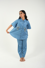 Indigo - Cotton Poplin co-ords
