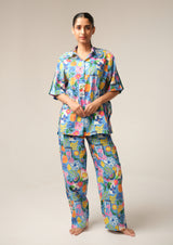 Tropical - Cotton Poplin pajama set
