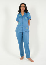 Serenity - Cotton Satin pajama set