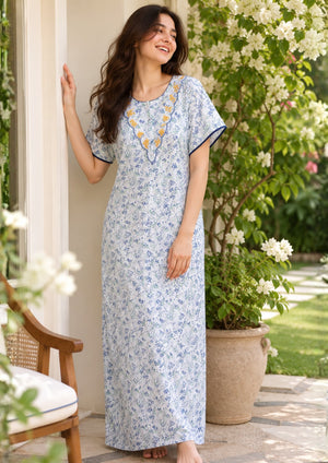 Azurelia - Cotton Poplin nighty