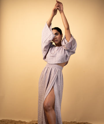 Slip - Crepe beach dress