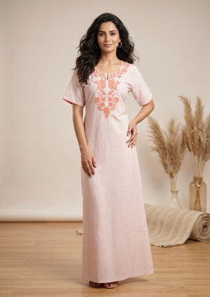 Cotton Nighty & Kaftan