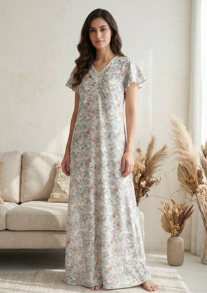 Florisse- Cotton Rayon Nighty