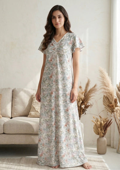 Florisse- Cotton Rayon Nighty