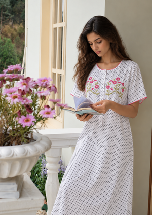 Posielle - Cotton Poplin nighty
