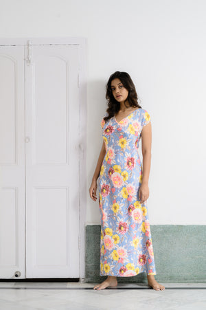 Satin Nighty & Kaftan