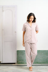 Blush - Cotton Satin pajama set