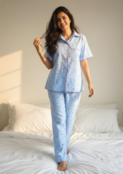 Slate - Cotton pajama set