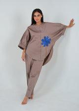Taupe - Cotton Poplin co-ords