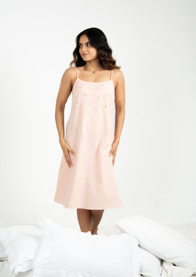Blush - Cotton short nighty