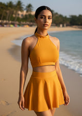 Sunset - Nylon 86% Spandex 14% swimsuit