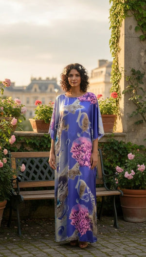 Satin Nighty & Kaftan
