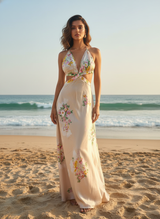 Sunkissed - Satin beach dress