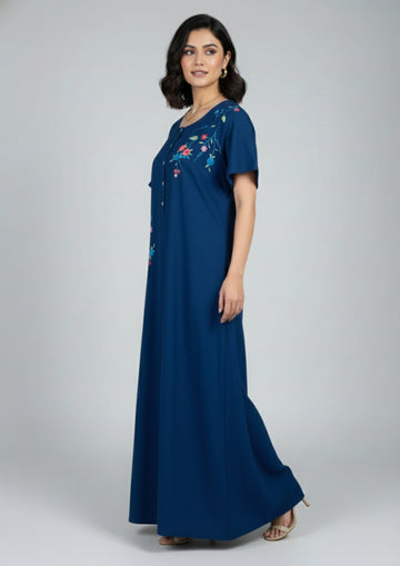 Midnight - 100% Spun Cotton nighty ( Repeat)