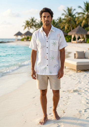 Coastal - Double Cotton beach shirt