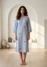 Azure - Cotton sleep shirt