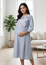 Azure - Cotton feeding nighty