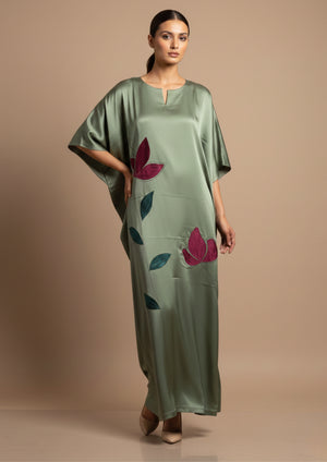 Sylvara - Satin Kaftan