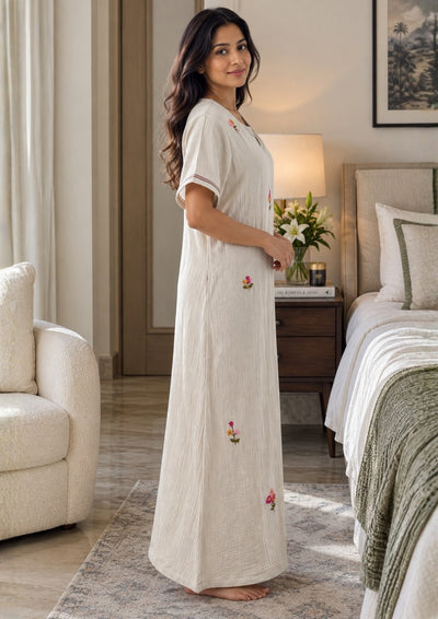 Meher - Double Cotton nighty