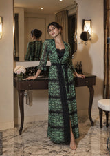 Nerina - Satin 2 Piece Nighty Gown Set