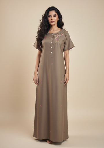 Blush - 100% Spun Cotton nighty