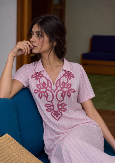 Francesca - Cotton Poplin Nighty