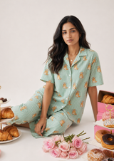 Whimsy - Cotton Poplin Night Suit